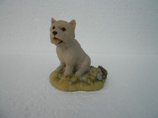 West Highland Terrier Dog Figurine ~ Teviotdale ~ Edlmann '83 ~ Made in Scotland