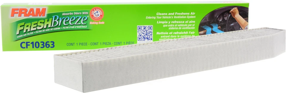 Filtro de ar de cabine compatível com 1999-2010 Jeep Grand Cherokee FRAM - Imagem 4 de 4