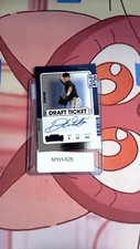DREW WATERS 2021 PANINI CONTENDERS #PTDW PROSPECT TICKET AUTO BLUE DRAFT /99