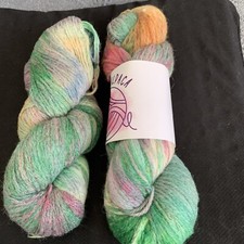 alpaca wool blend yarn hank 2 100g  899 
