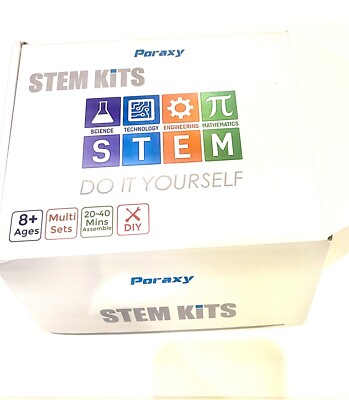 5 Set Stem Kits,stem project For Kids 8-12 Robotics For Kids, DC Motor model Car