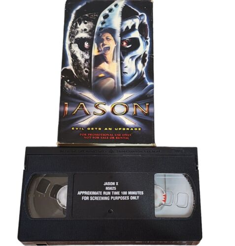 Jason X (VHS, 2002) Jason Voorhees film horror slasher solo per scopi di proiezione - Foto 1 di 7