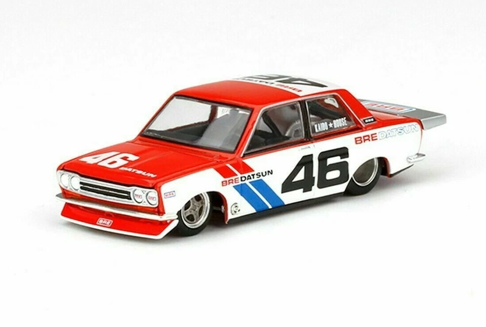 KAIDO HOUSE MINI GT 1971 DATSUN 510 JUEGO DE AUTOS DE IMPORTACIÓN COLECCIONABLES #G005 y #G006 Foto 3 de 4