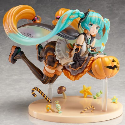 UNION CREATIVE Hatsune Miku TRICK Or MIKU Illustration By Hidari 17cm PVC Figure