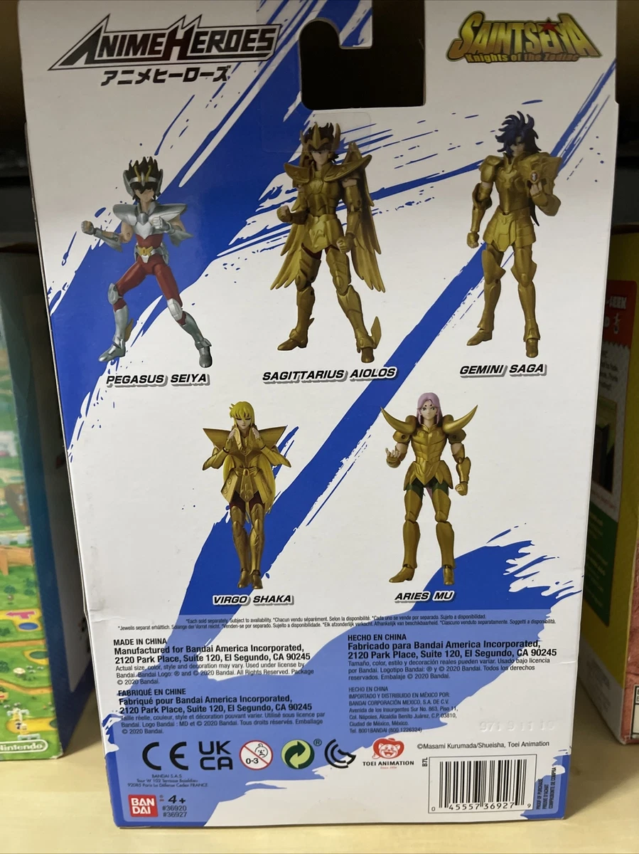  ANIME HEROES - Saint Seiya: Knights of The Zodiac - Aries Mu  Action Figure : Everything Else