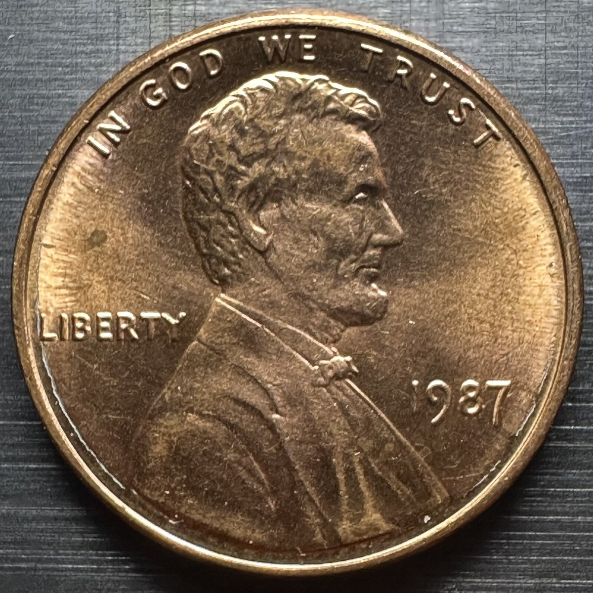 1987 Lincoln Penny No Mint Mark | eBay