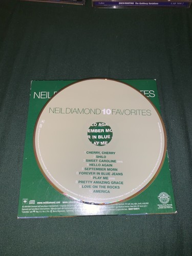 Neil Diamond – 10 Favorites (Format: CD, Compilation, Country: USA & Canada) - Picture 3 of 4