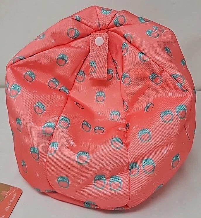 Soft Tablet Cushion Stand Pink Owl for Kids iPad Kindle Samsung Tab up to 12.9" - Image 2 of 4