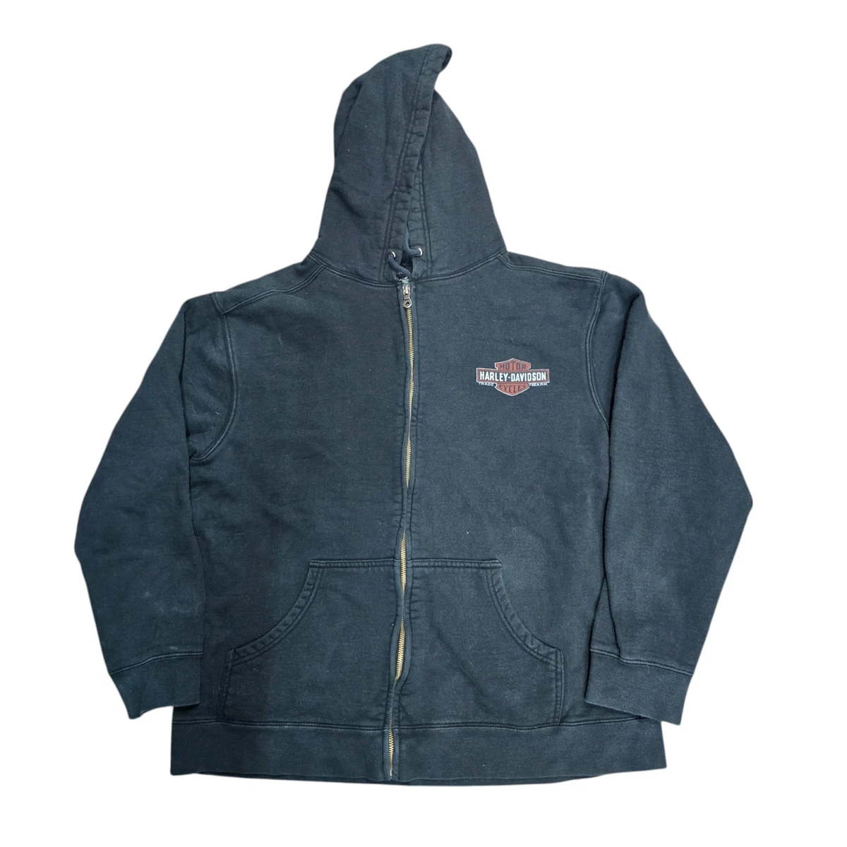 harley davidson zip up hoodie products for sale | eBay