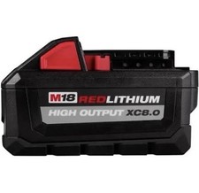 Milwaukee M18 XC8.0 8 Ah Lithium-Ion High Output Battery Pack 1 pc
