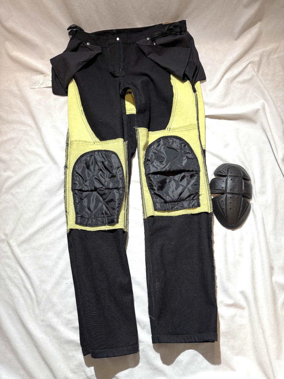 IRONWORKERS Women's Aramid Motor Cycle Jeans 12 Black Reinforced Armored