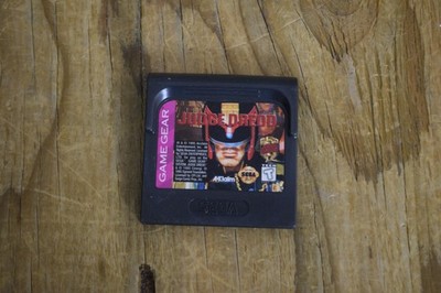 Judge Dredd Sega Game Gear Cartridge 1995 Acclaim Tested