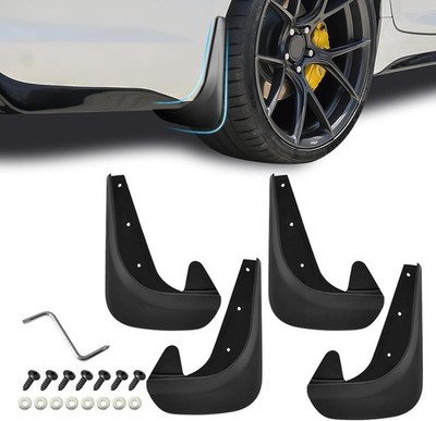 4PCS Truck Mud Flaps for Most Cars Trucks SUVs Front and Rear Splash Guards