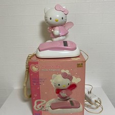 Hello Kitty Angel Telephone 2003 Vintage Flash Phone Rare Sanrio Japan