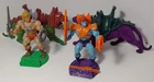 Vintage MOTU Masters Of The Universe He-Man Faker Battlecat Panthor Complete