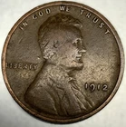 1912 P Lincoln Wheat Cent Penny Very Good Condition "Actual Coin Pictured" -3887