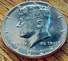 2024-D  Kennedy Half Dollar  Mint From Bank Roll