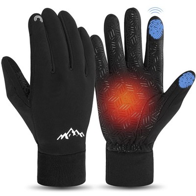 Pixel Panda Winter Gloves for Men Women Warm Touchscreen Gloves for Cold Weather