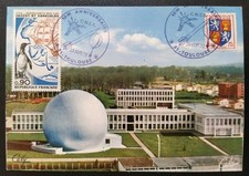 Carte Premier Jour Timbre N° 1704  Anniversaire CNES Toulouse 1972