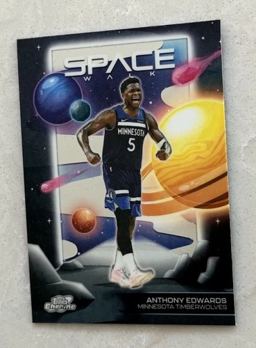 2025 Topps Cosmic Chrome Anthony Edwards Base (RAW)