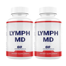 2-Pack Lymph MD - Overall Lymphatic Health Support Supplement - 120 Caps