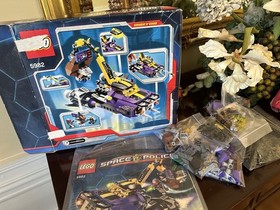 Lego Space Police Smash And Grab 5982 Squid Tron 188 Pieces 2010 Used
