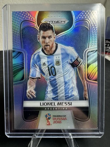 World Cup Lionel Messi 2018 Panini Prizm World Cup Lionel Messi #1 Silver Prizm