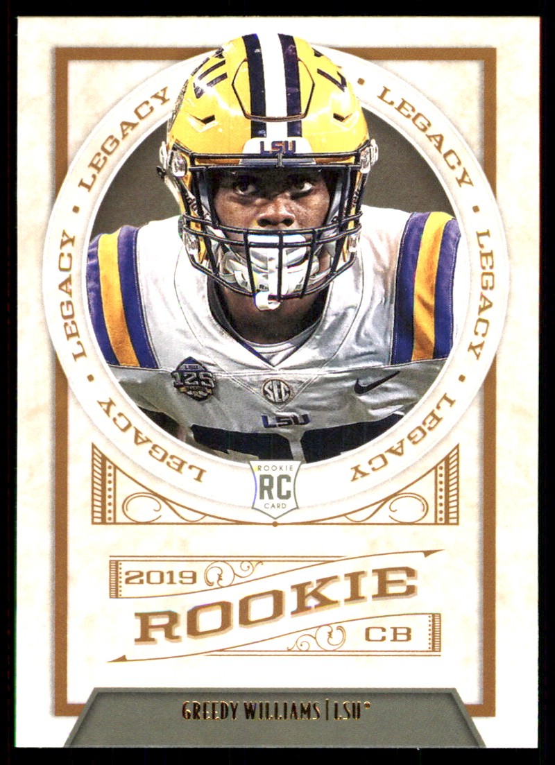 Greedy Williams Panini Legacy #168 Base