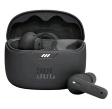 JBL Tune Beam 2 Headphones in Ear Earbuds Black NEW NOB