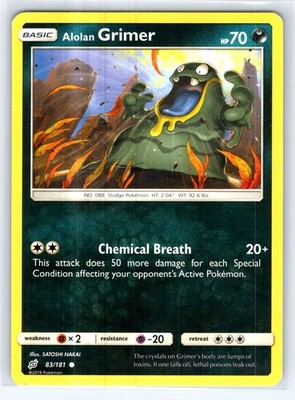 Alolan Grimer Common SM - Team Up 83/181 MP