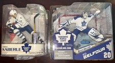 McFarlane NHL Series 8 Ed Belfour & Tomas Kaberle Toronto Maple Leafs White