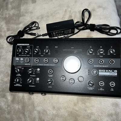   Mackie Big Knob Studio + Monitor Controller/Interface With Power Cord. $150 