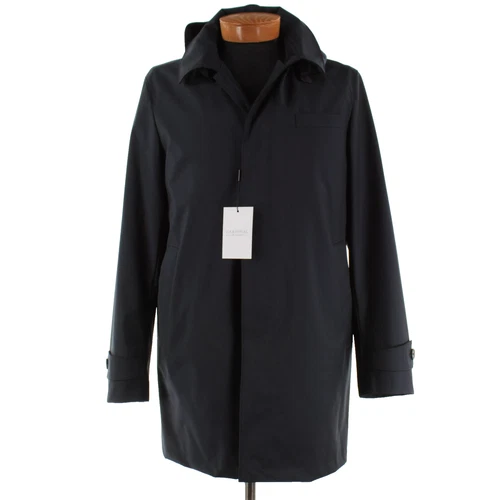 Cardinal of Canada NWT Wool Hooded Car Coat Size 42-44 (L US) Malone In Blue - product listing photo