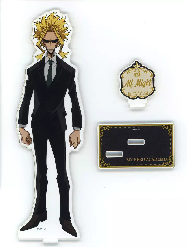 Acrylic stand/acrylic panel All Might Acrylic stand greenish