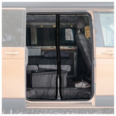 Insect Screen Net for Sliding Door Volkswagen VW Caravelle (T3) 1983-1992 Black