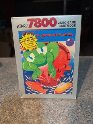 Atari 7800 Tower Toppler New In  Box NIB NOS Sealed Rare