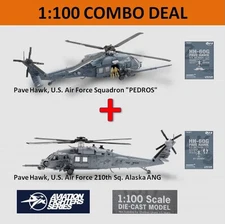 S14 1/100 COMBO HH-60G Pave Hawk USAF "PEDROS" Afghanistan & 210th Alaska ANG