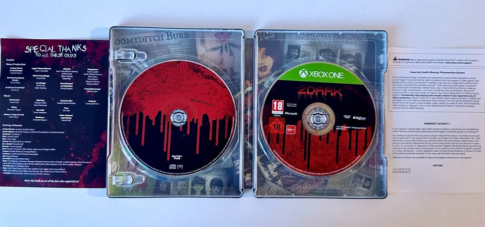 2Dark Steelbook Edition Inc Soundtrack Xbox One/One S/One X/Series X VGC - Image 3 of 4