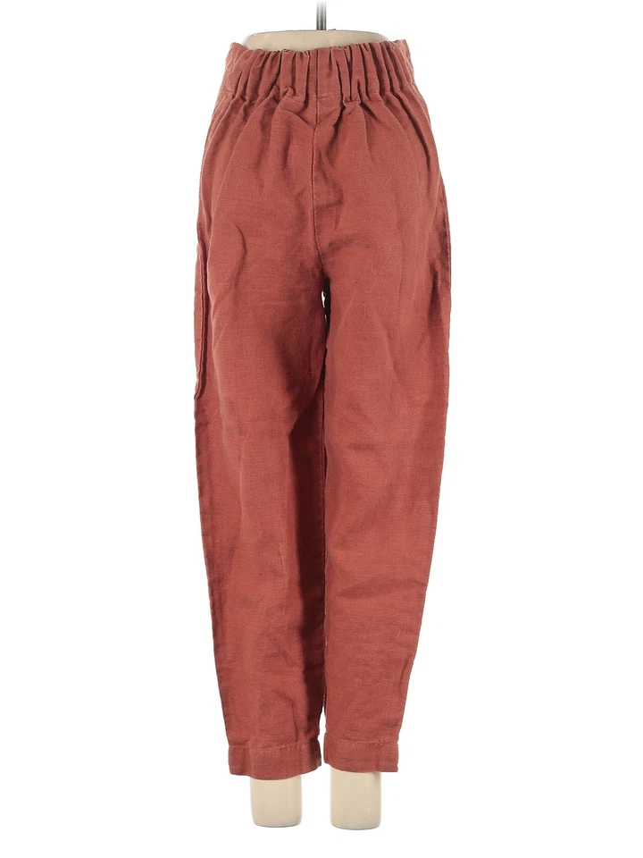 Only Child Women Orange Casual Pants XXS - Image 2 of 2