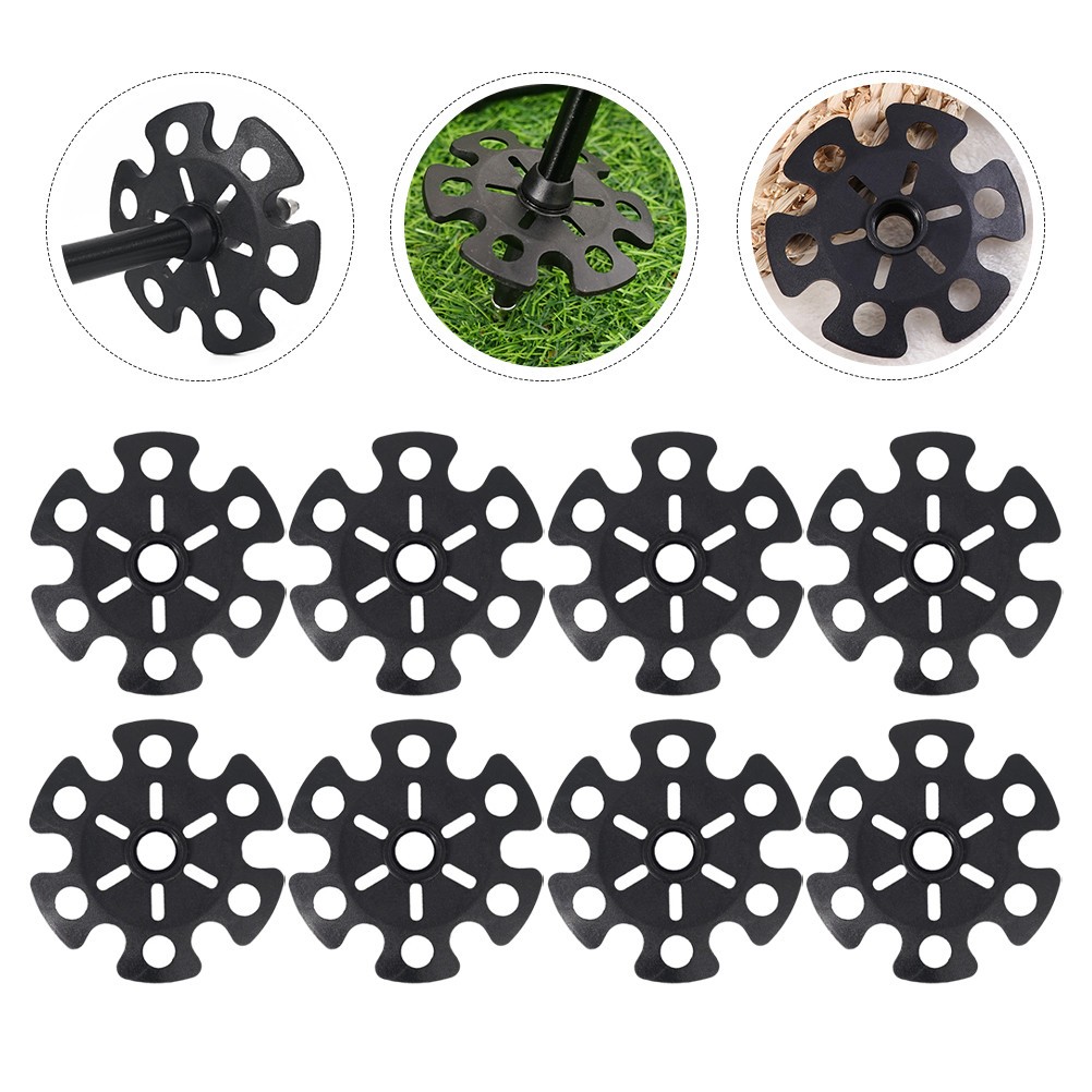 12 Pcs Puntale Bastone Trekking Accessori Per Cani Da Forniture Esterni