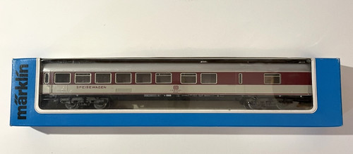 f3-26 Märklin H0 4094 vagón comedor vagón de tren rápido en embalaje original | Zustand: Gebraucht