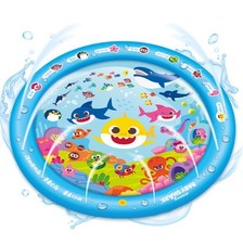 Pinkfong Baby Shark Splash Water Play Mat Summer Outdoor Kids Toy NEW