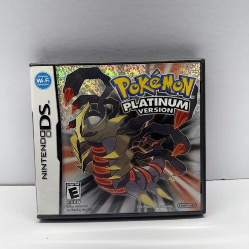 Nintendo DS 2009 Pokemon Platinum Version Case and Manual Only