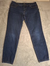 d.Jeans Women  s Jeans Size 12 High Rise Blue Straight Stretch