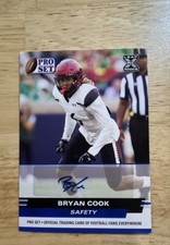 2022 Leaf Pro Set Draft - Autographs Bryan Cook #PSA-BC1 (AU, RC)