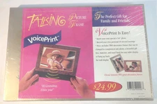 Voice Print Talking Picture Frame 4" x 6" Photo Sealed 2 Boarders Kodak