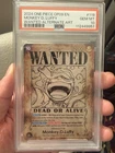 2024 One Piece Monkey D. Luffy Wanted OP09 EN. Alternate Art SP! OP05-119 PSA-10