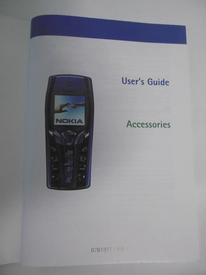 Nokia 7250 Users Guide Manuale Uso Manuale In Inglese - Immagine 2 di 3