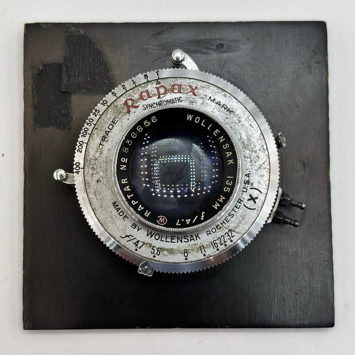 「超希少品」Rapax Synchromatic 135mm f4.7 USA Wollensak 135mm Focal Camera Lenses for sale | eBay