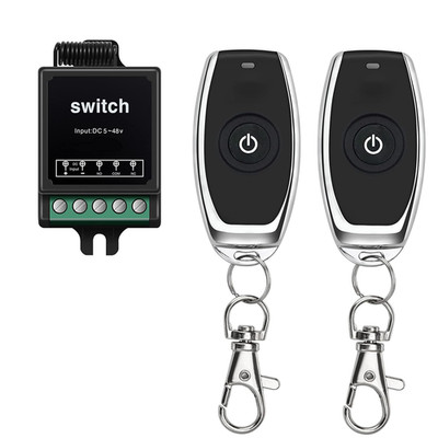 12V Remote Control Switch Mini Wireless Remote Switch Dry Contact Remote Control